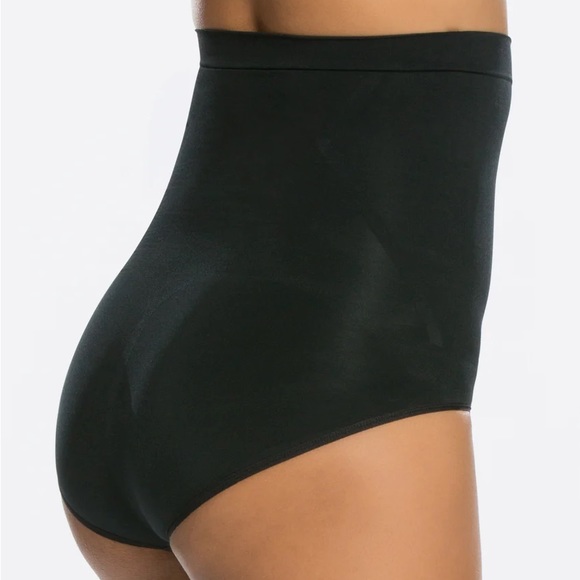 NWOT Spanx OnCore High-Waisted Brief in Very Black Women’s Large - Picture 3 of 7